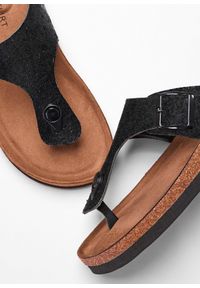 bonprix - Klapki japonki. Kolor: czarny #2