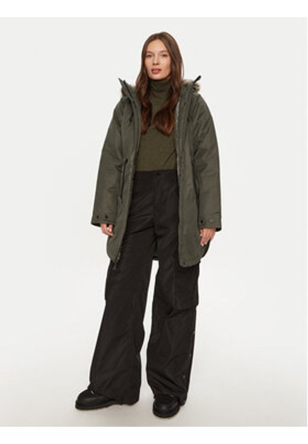 columbia - Columbia Parka Suttle Mountain™ II 2086461 Khaki Regular Fit. Kolor: brązowy. Materiał: syntetyk