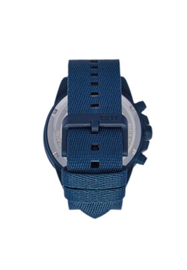 BOSS - Boss Zegarek 1513919 Granatowy. Kolor: niebieski