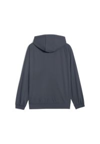 Puma - Kurtka dresowa Manchester City Woven 2025/26. Kolor: szary. Materiał: dresówka. Sport: piłka nożna #2