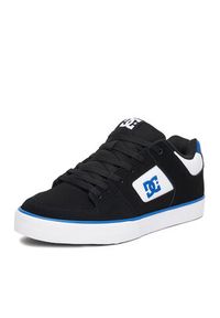 DC Sneakersy EO-PURE DC01782005 Czarny. Kolor: czarny. Materiał: zamsz, skóra #4