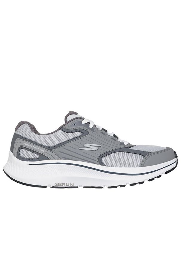 skechers - Buty męskie Skechers GOrun Consistent 2.0 220866GRY - szare. Okazja: na co dzień. Zapięcie: sznurówki. Kolor: szary. Materiał: materiał, syntetyk, guma, skóra. Szerokość cholewki: normalna. Wzór: gładki. Model: Skechers Sport