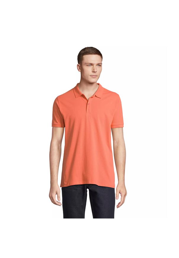 SOL'S - Polo Sol's Planet. Typ kołnierza: polo. Kolor: pomarańczowy