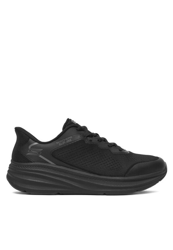 skechers - Skechers Sneakersy Bobs Skillz 118431 BBK Czarny. Kolor: czarny. Materiał: materiał