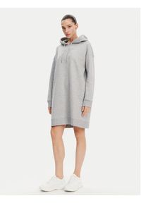 DKNY Sport Sukienka dzianinowa DP5D4884 Szary Relaxed Fit. Kolor: szary. Materiał: syntetyk. Typ sukienki: sportowe. Styl: sportowy #5