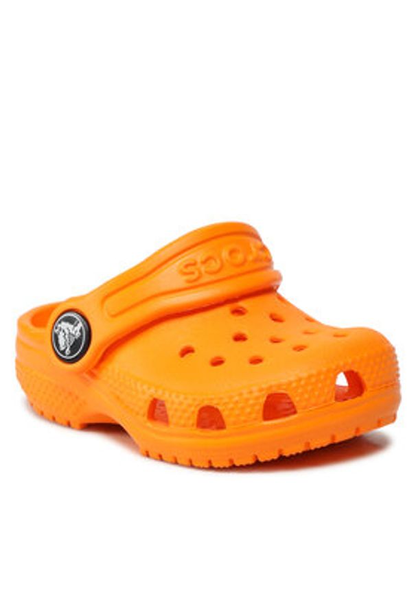 Crocs Klapki Classic Clog T 206990 Pomarańczowy. Kolor: pomarańczowy