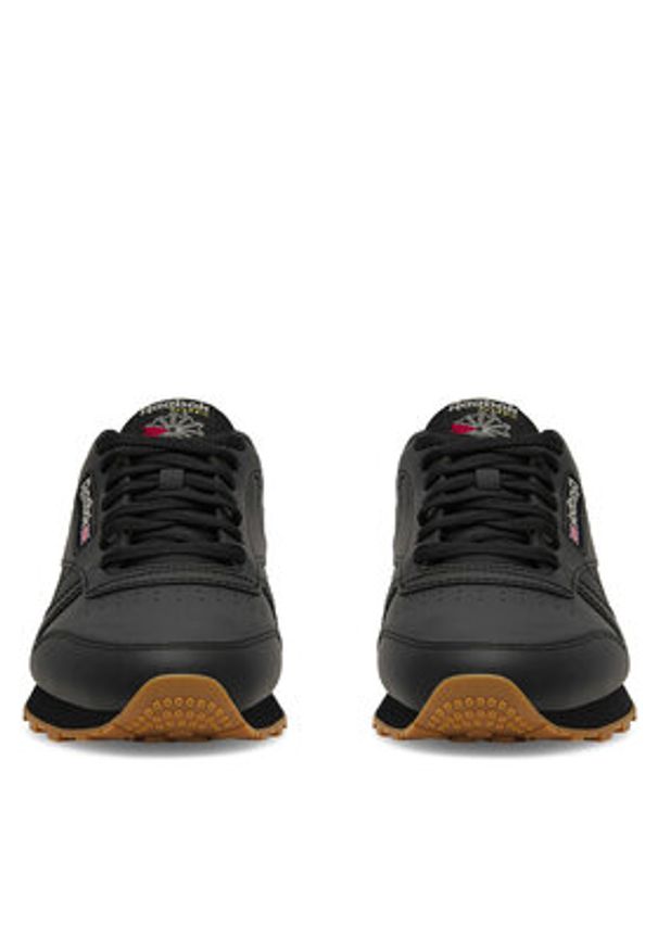 Reebok Sneakersy EO-CLASSIC LEATHER 100008493 Czarny. Kolor: czarny. Materiał: skóra. Model: Reebok Classic