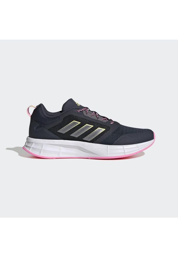 Adidas - Duramo Protect Shoes. Kolor: niebieski, szary, żółty, wielokolorowy. Materiał: materiał. Sport: bieganie