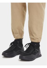 Calvin Klein Sneakersy High Top Lace Up Knit HM0HM01267 Czarny. Kolor: czarny #2
