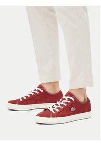 Lacoste Tenisówki Backcourt 7-49CMA0016 2C3 Brązowy. Kolor: brązowy. Materiał: materiał #5