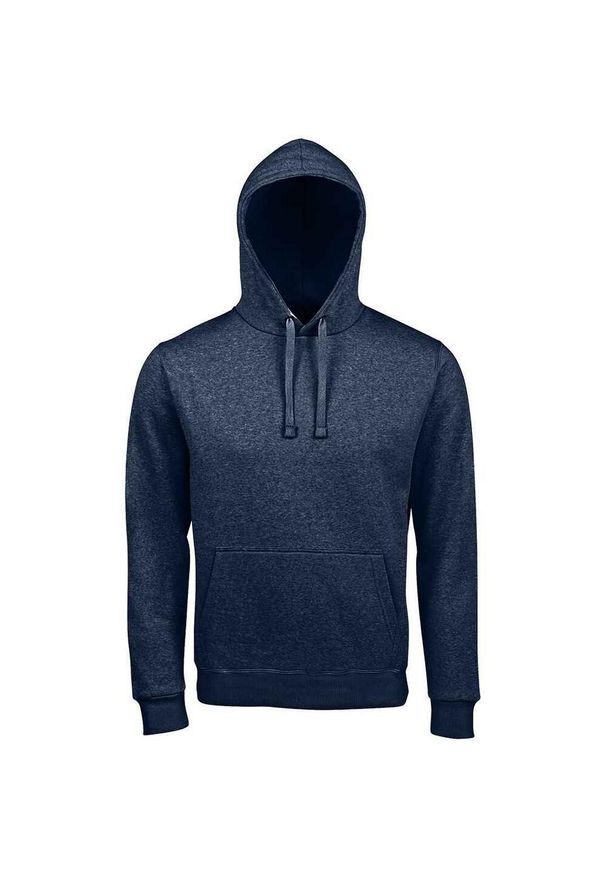 SOL'S - Męska Bluza Z Kapturem Spencer Polycotton. Typ kołnierza: kaptur. Kolor: szary