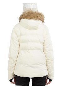 FUNDANGO - Damska kurtka narciarska Fundango Elyra Fur Padded. Kolor: biały. Materiał: futro, puch. Sezon: zima. Sport: narciarstwo