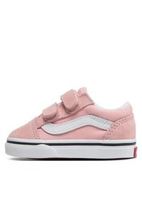 Vans Tenisówki Old Skool V VN000D3Y9AL1 Różowy. Kolor: różowy. Materiał: skóra, zamsz #7