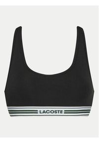 Lacoste Biustonosz top IF8179 Czarny. Kolor: czarny. Materiał: bawełna
