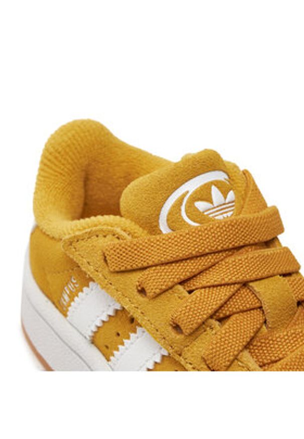 Adidas - adidas Sneakersy Campus 00s Cf El I JH6325 Żółty. Kolor: żółty. Materiał: zamsz, skóra. Model: Adidas Campus