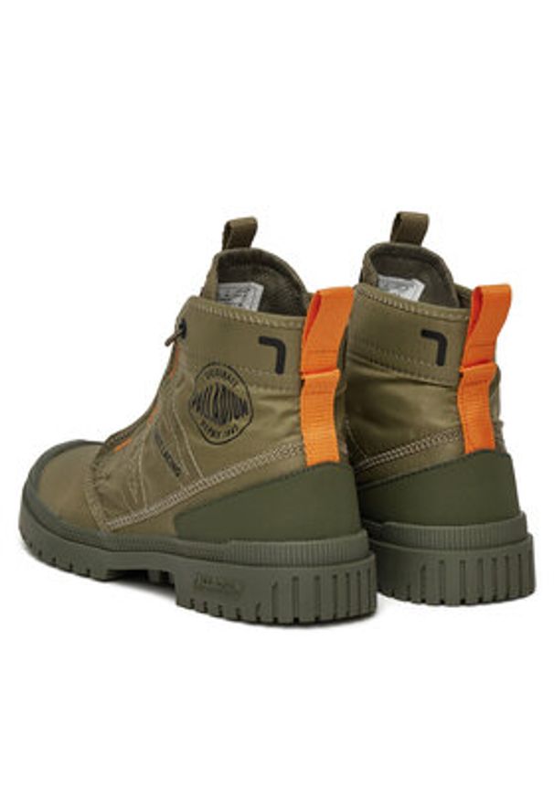 Palladium Trapery Sp20 Travel Hi 74476-377-M Zielony. Kolor: zielony. Materiał: materiał