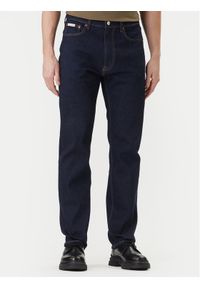 Calvin Klein Jeans Jeansy LV04RF946G Granatowy Straight Fit. Kolor: niebieski #1