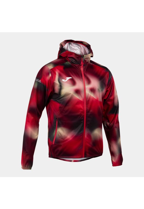 Kurtka do biegania męska Joma R-Trail Nature Raincoat. Kolor: czerwony
