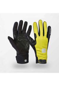 SPORTFUL - Rękawiczki rowerowe męskie Sportful Ws Essential 2. Kolor: czarny, wielokolorowy, żółty. Sport: kolarstwo