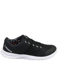 Buty do chodzenia damskie Reebok Dmx Lite Prime. Zapięcie: sznurówki. Kolor: czarny. Materiał: materiał, tkanina, syntetyk. Szerokość cholewki: normalna. Sport: turystyka piesza