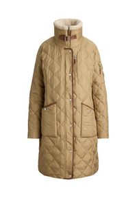 Lauren Ralph Lauren - LAUREN RALPH LAUREN Kurtka puchowa 297P04107001 Beżowy Regular Fit. Kolor: beżowy. Materiał: syntetyk #7