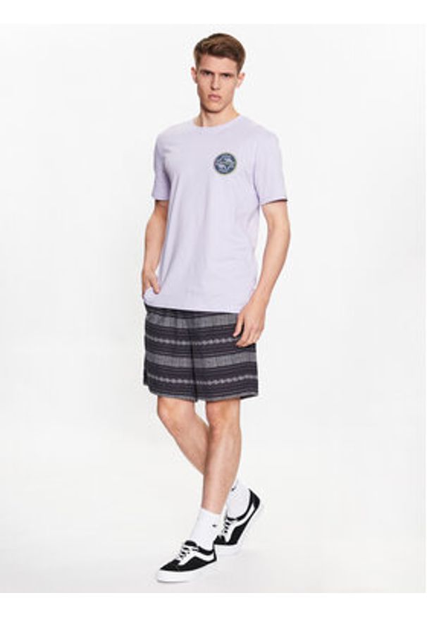 Quiksilver Szorty sportowe Taxeryd EQYWS03769 Szary Regular Fit. Kolor: szary. Materiał: bawełna. Styl: sportowy