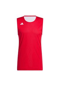 Adidas - 3G Speed Dwustronna koszulka do koszykówki AEROREADY. Kolor: biały, czerwony, wielokolorowy. Sport: koszykówka