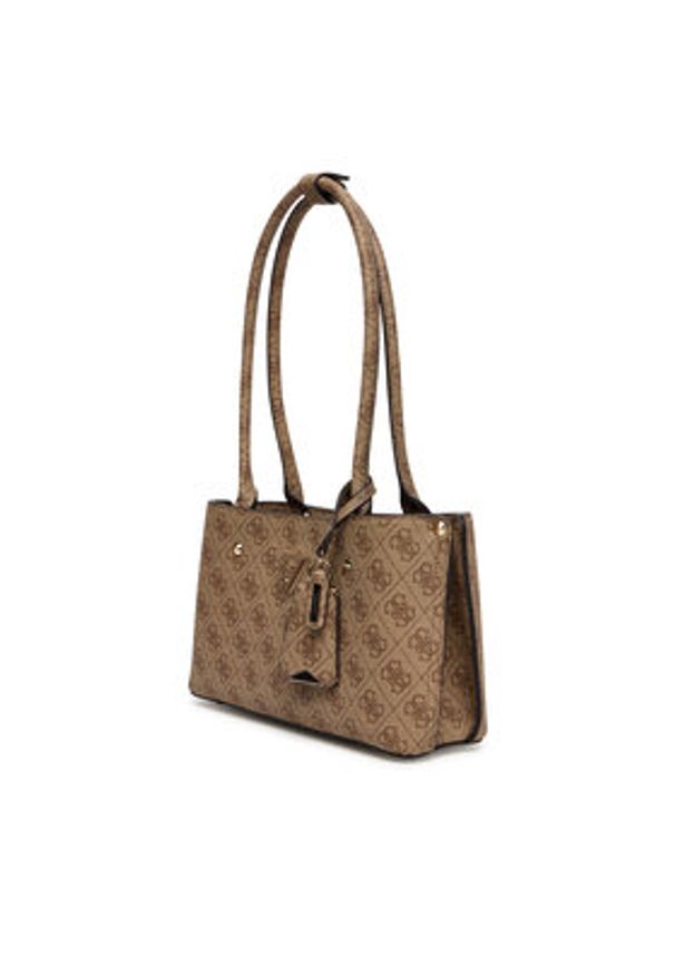 Guess Torebka Meridian II HWSG69 74090 Beżowy. Kolor: beżowy. Materiał: skórzane