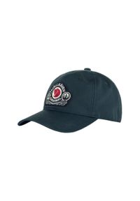 Fjällräven - Czapka z daszkiem męski Classic Badge Cap - ciemnoniebieski. Kolor: niebieski