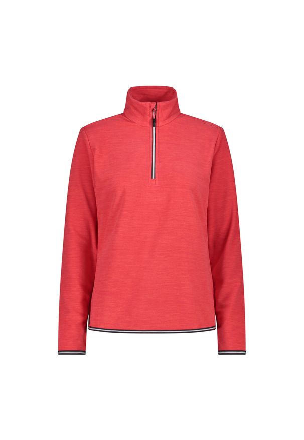 Golf damska turystyczne CMP 34G4786. Typ kołnierza: golf. Kolor: czerwony, wielokolorowy, biały. Sezon: zima. Sport: golf