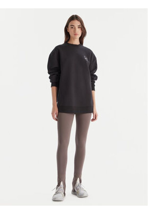 Adidas by Stella McCartney - adidas by Stella McCartney Bluza IW6321 Czarny Loose Fit. Kolor: czarny. Materiał: syntetyk, bawełna