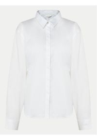 Guess Koszula W5RH31 WAF10 Biały Regular Fit. Kolor: biały. Materiał: bawełna