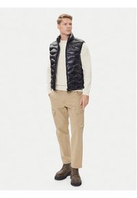 Blauer Bezrękawnik 25WBLUX02081 Czarny Regular Fit. Kolor: czarny. Materiał: syntetyk. Długość rękawa: bez rękawów #6