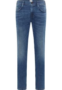 Mustang - MĘSKIE SPODNIE JEANSOWE MUSTANG DENVER STRAIGHT DENIM BLUE 1014607 5000 903 #4