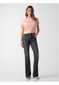 Guess T-Shirt 182375 Różowy Classic Fit. Kolor: różowy #5