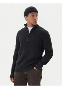 G-Star RAW - G-Star Raw Sweter Essential D23938-E212 Szary Regular Fit. Kolor: szary. Materiał: wełna #1