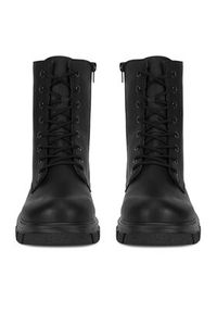 Rieker Trzewiki Z9120-00 Czarny. Kolor: czarny. Materiał: materiał #7