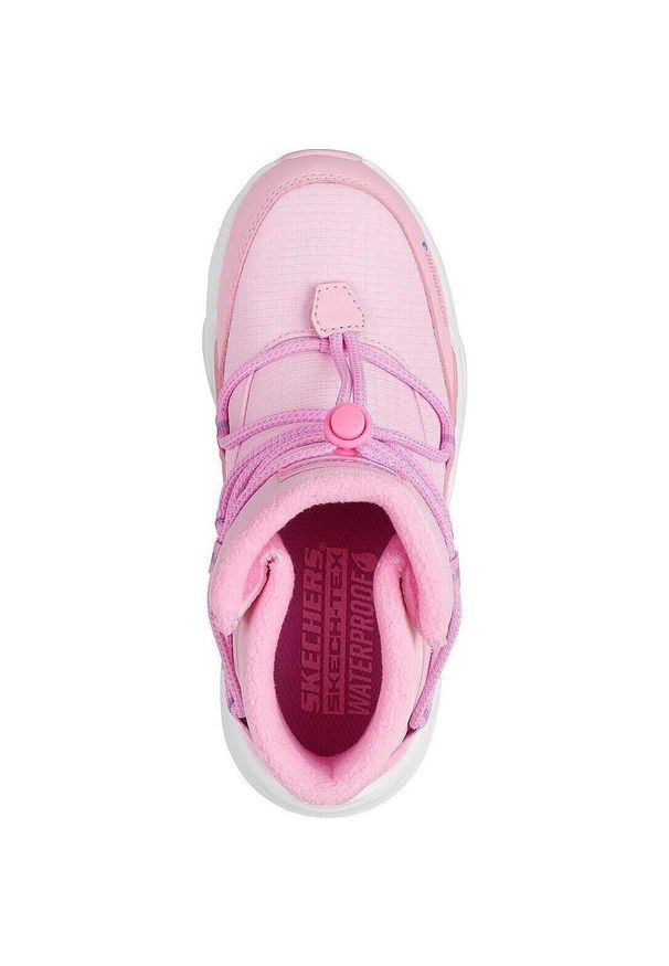 skechers - Buty dla dzieci Skechers Turbo Tread. Okazja: na co dzień. Kolor: różowy. Materiał: materiał, syntetyk