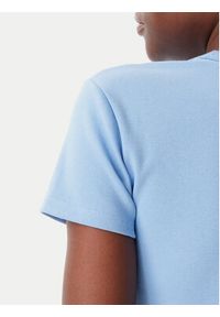 Hugo - HUGO T-Shirt Delanor 50512000 Niebieski Slim Fit. Kolor: niebieski. Materiał: bawełna