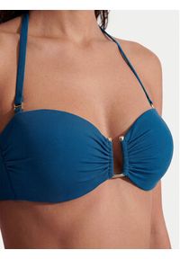 Max Mara Beachwear Góra od bikini Amelia 2616821239 Turkusowy. Kolor: turkusowy. Materiał: syntetyk #3