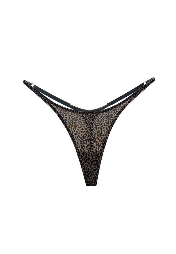 Intica - Stringi biodrówki z delikatnych materiałów niewidoczne pod ubraniem Viole. Kolor: czarny. Materiał: materiał