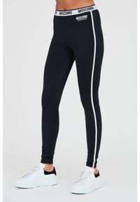 MOSCHINO Czarne damskie legginsy, Rozmiar S. Kolor: czarny #5