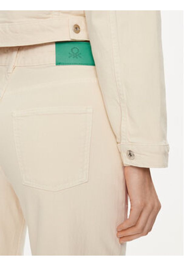 United Colors of Benetton - United Colors Of Benetton Jeansy 45Z2DE01R Écru Regular Fit