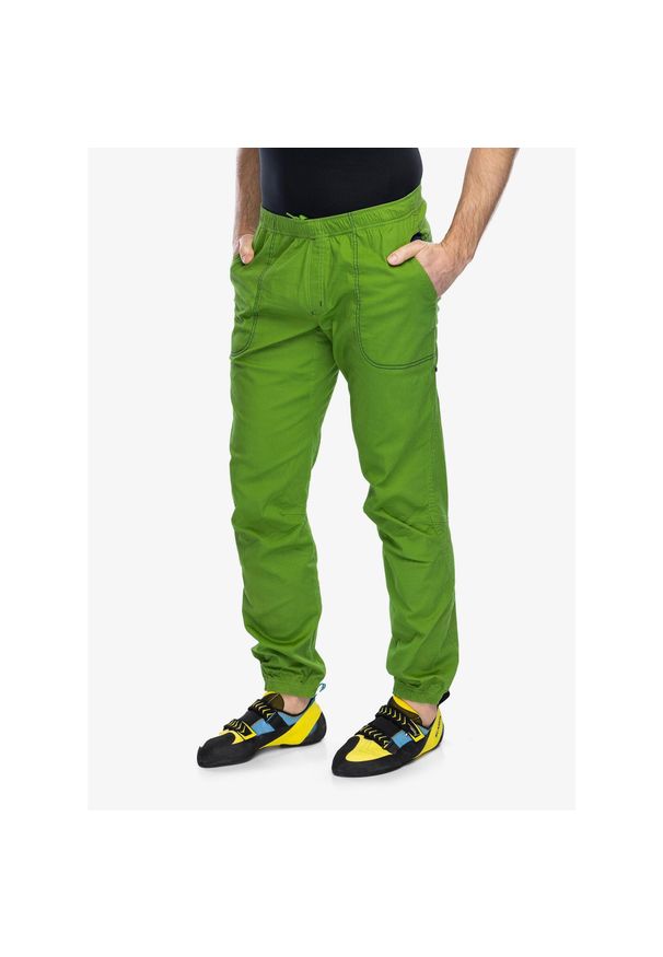 OCUN - Spodnie wspinaczkowe męskie Ocun Jaws Pants. Kolor: zielony
