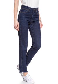 Wrangler - WRANGLER RETRO SLIM MARILYN BLUE W239RI210. Stan: podwyższony. Styl: retro #4