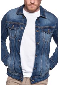 Blend - BLEND DENIM JACKET 20705639 76201. Kolor: niebieski. Materiał: denim #5