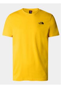 The North Face T-Shirt Redbox NF0A2TX2 Żółty Regular Fit. Kolor: żółty. Materiał: bawełna #5