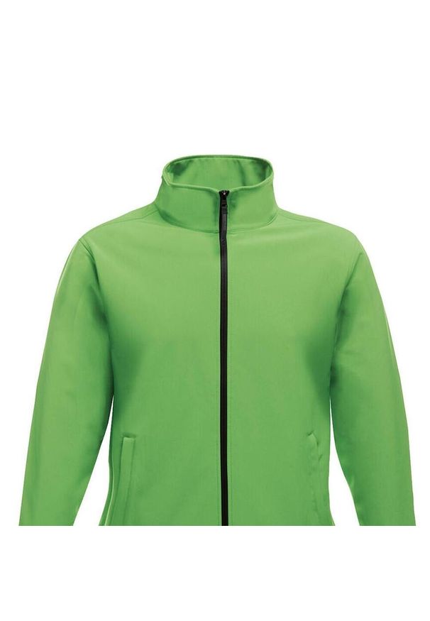 Regatta - Kurtka Damska Ablaze Printable Soft Shell. Kolor: wielokolorowy, czarny, zielony