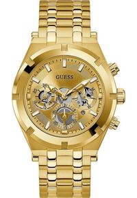 Zegarek Guess Zegarek męski Guess GW0260G4 złoty. Kolor: złoty #1
