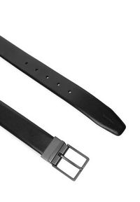 Calvin Klein Pasek Square Buckle Smooth Adj LV04D7147G Czarny. Kolor: czarny. Materiał: skóra #2